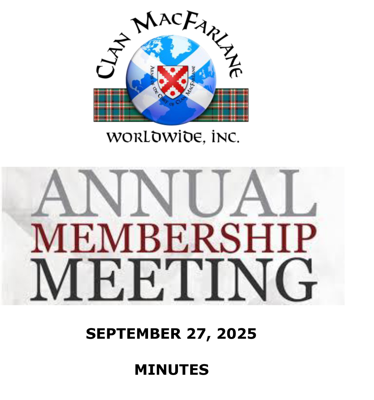 AMM MINUTES FRONT PAGE
