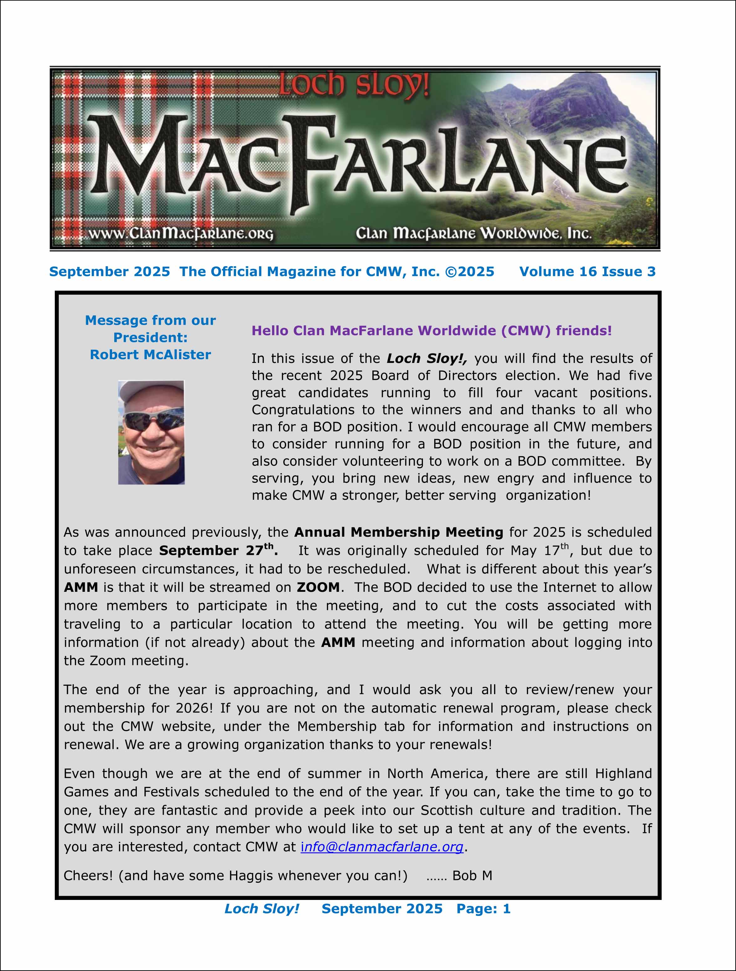 LochSloy September 2025 FRONT PAGEjpg