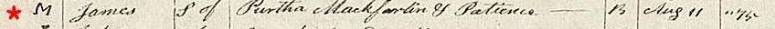 James MackfarlinB 1675Aug11
